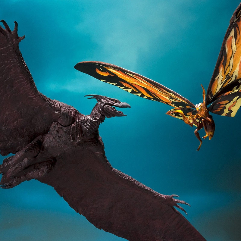 Mô Hình Quái Vật King of the Monsters Mothra Moth Rodan Pteranodon