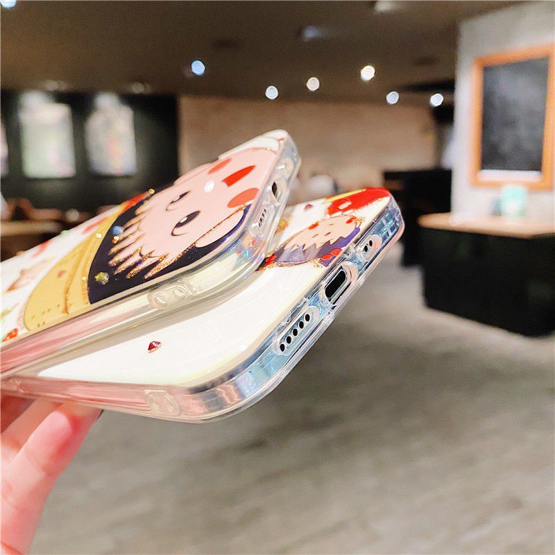 Ốp điện thoại cao su silicon dẻo chống rơi thích hợp cho IPhone SE X XS Anti-drop XR XSMAX 11 12Pro 12promax