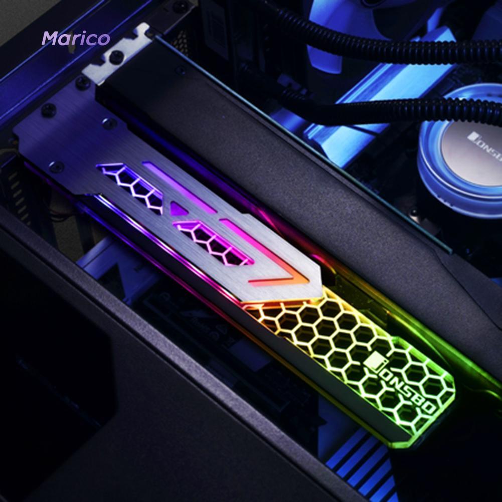 Giá đỡ card đồ họa Jonsbo V3 3 Pin RGB tự động thay đổi màu sắc | BigBuy360 - bigbuy360.vn