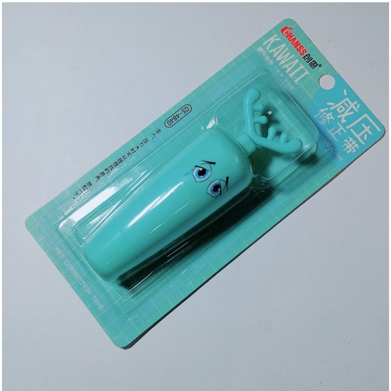 Bút xóa kéo hình thỏ cà rốt dễ thương, mực xóa bám trên cả giấy in