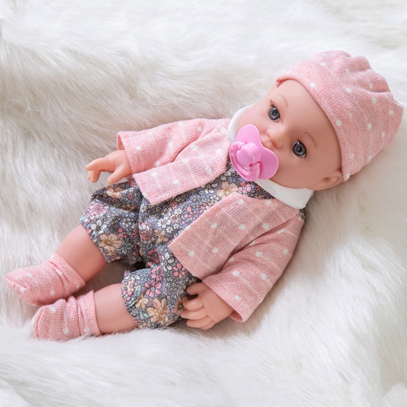 Búp Bê Sơ Sinh Handmade 12 Inches Sống Động Dành Cho Bé Gái