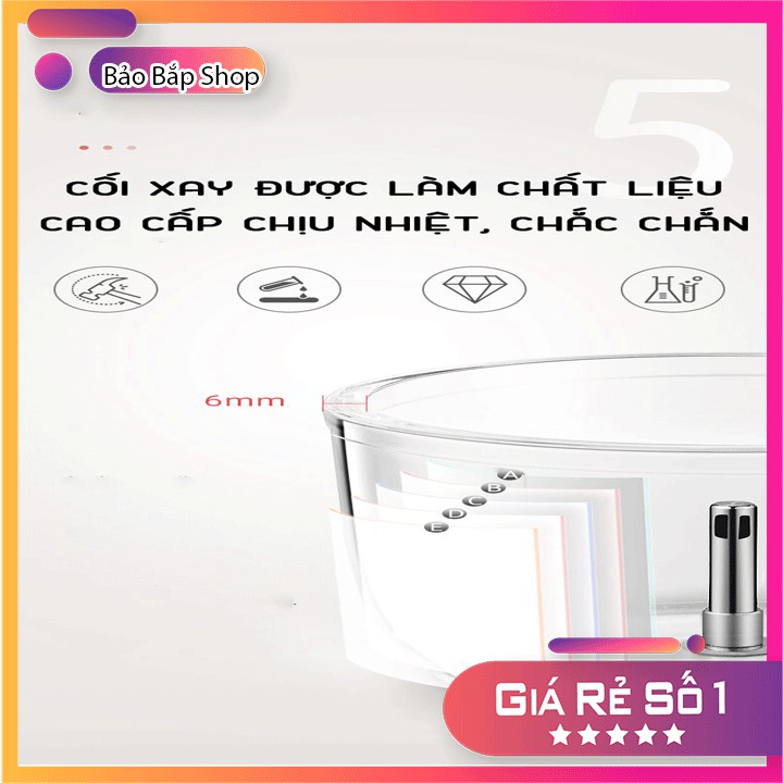 Hattiecs ăn dặm bản mới nhất 2021 - 6 lưỡi dao || sản phẩm tuyệt vời của các mẹ || Máy xay đa năng Hattiecs