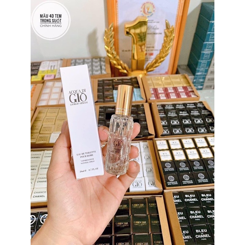 Nước Hoa 20ml 4D Giá Sỉ