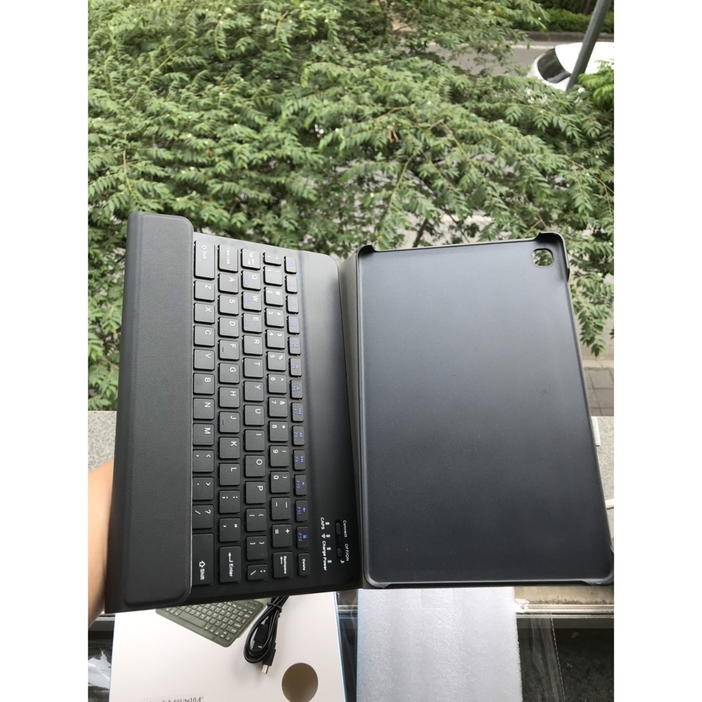 [Mã ELMS5 giảm 7% đơn 300K] Bao da kèm bàn phím cho máy tính bảng samsung galaxy Tab S6 lite 10.4 inch P610/P615