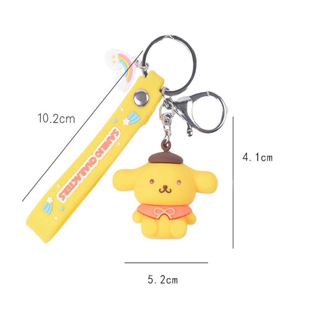 LANFY Móc Khóa Hình Búp Bê Kuromi Dễ Thương charms