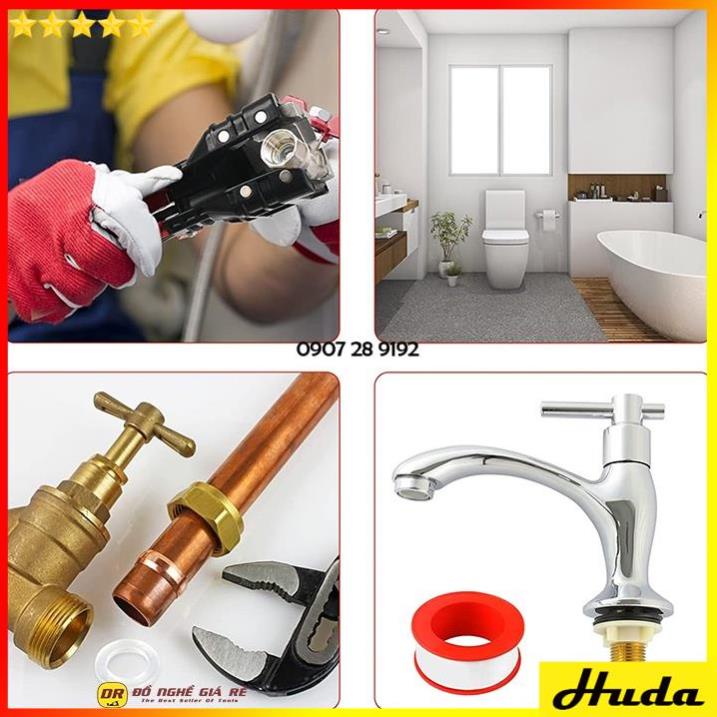 Cờ Lê Vặn Vòi Nước Đa Năng ⚡️FREESHIP⚡️ Dụng Cụ Tháo Mở Dây Vòi Nước Chậu Rửa, Sửa Chữa Ống Nước