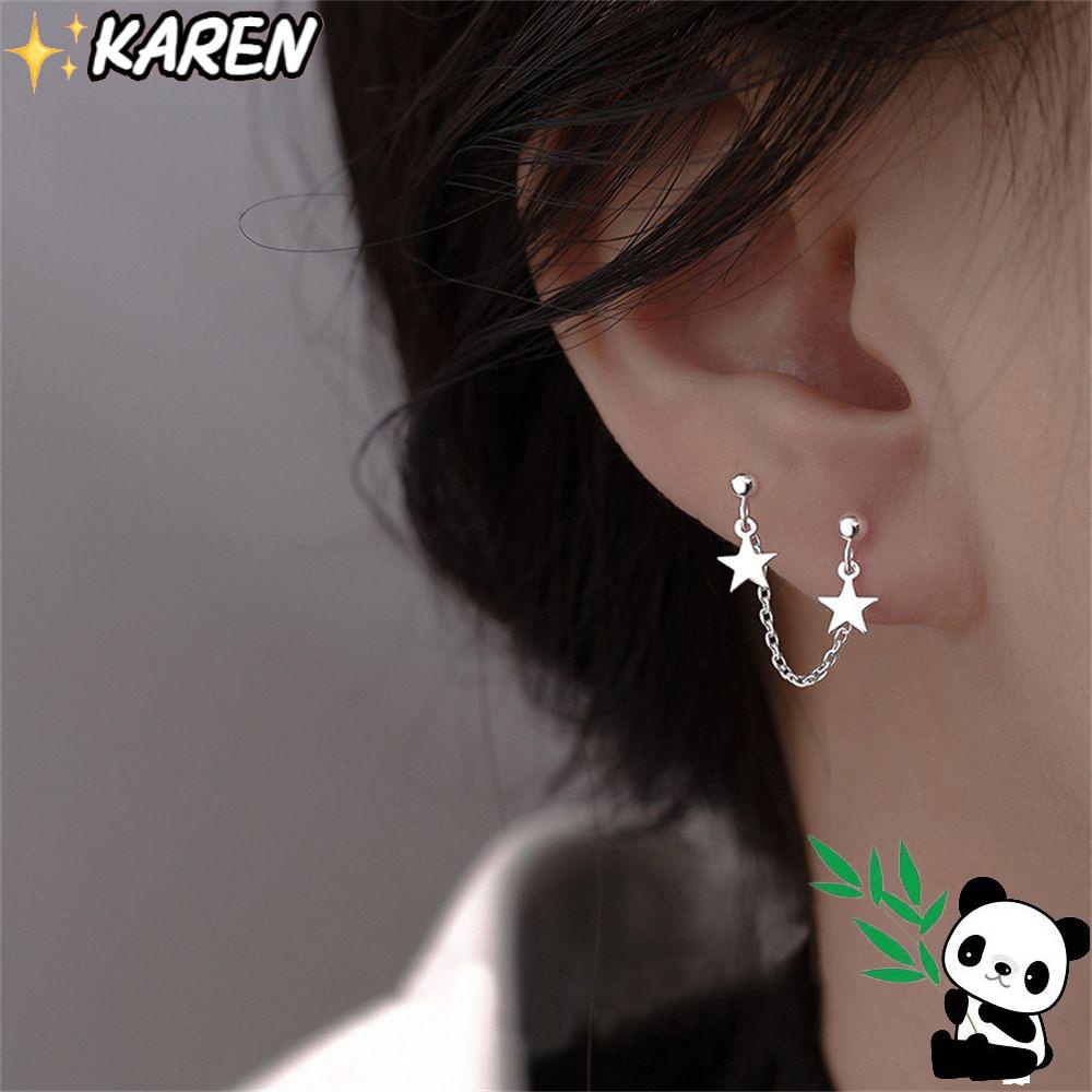 Đôi Khuyên Tai Ngôi Sao Thời Trang Cho Nữ