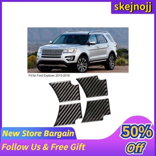 Bộ 4 Khung Viền Trang Trí Tay Nắm Cửa Xe Ô Tô Ford Explorer