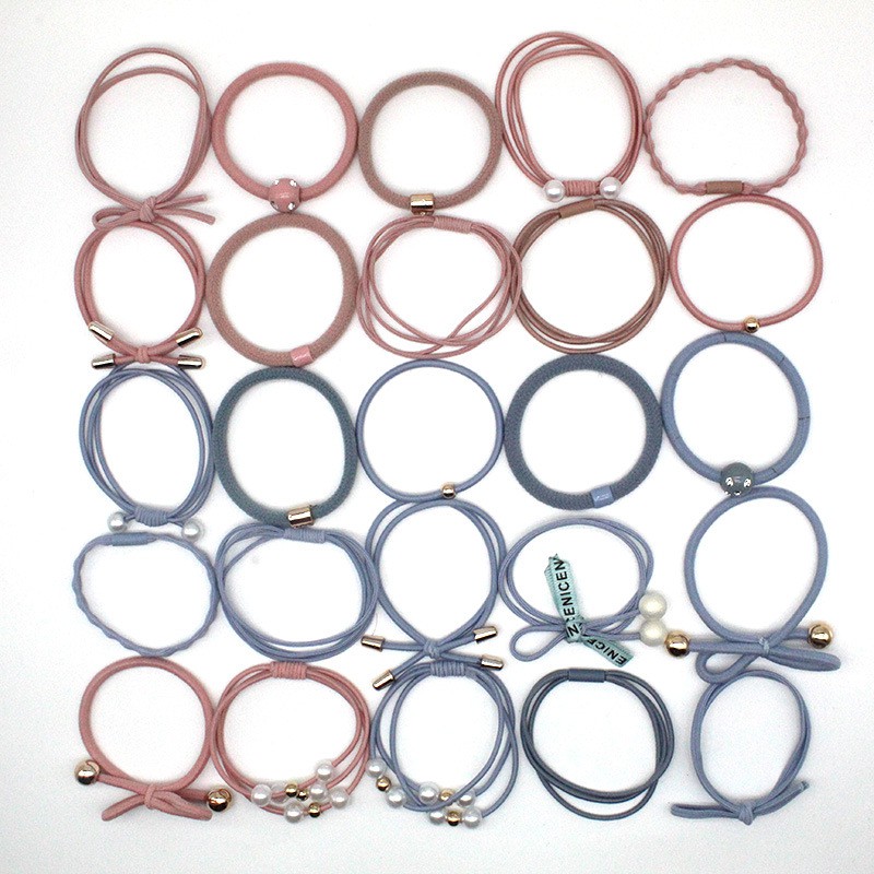 SET COMBO 12, 25 CỘT TÓC BUỘC TÓC ĐỦ LOẠI