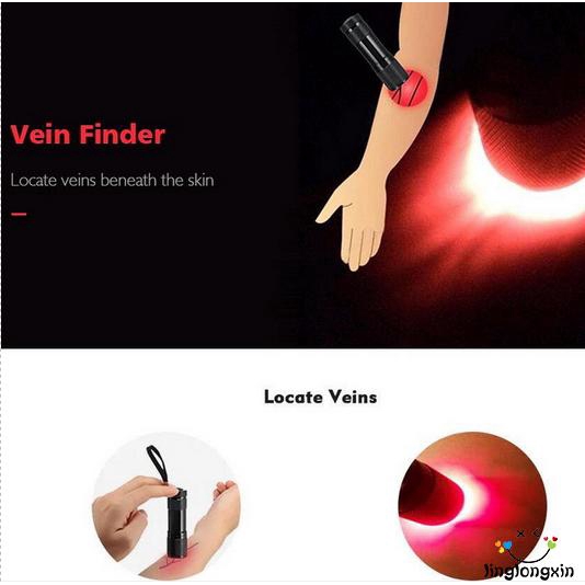 Đèn soi tĩnh mạch tay ánh sáng đỏ chuyên dụng cho y tá