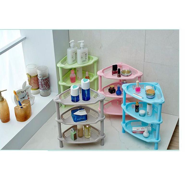 Kệ Đựng Đồ 3 Tầng Hình Tam Giác Đa Năng Cho Nhà Bếp / Phòng Tắm U82 9sn | BigBuy360 - bigbuy360.vn