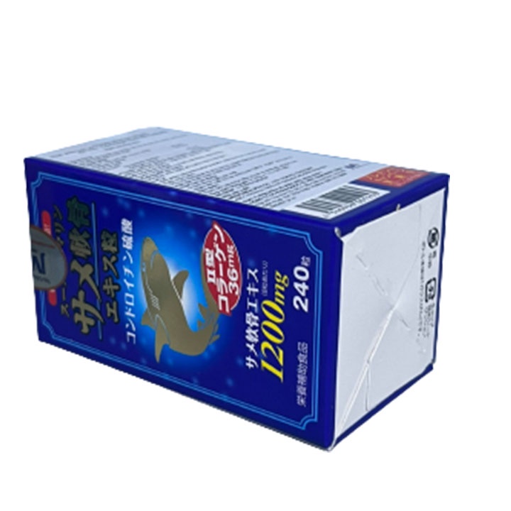 Super Marine Shark Cartilage Extract Tablets hỗ trợ tái tạo sụn khớp, giúp khớp vận động dễ dàng &amp; linh hoạt 240v , Cvs