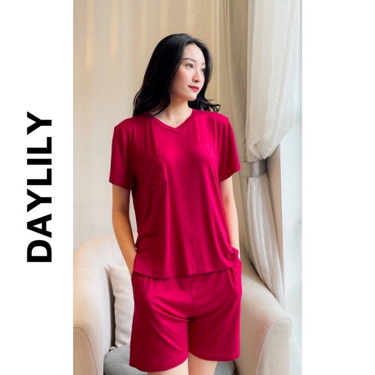 Quần Short Xuân Hè DayLily- Quần Mặc Nhà Cotton Cao Cấp