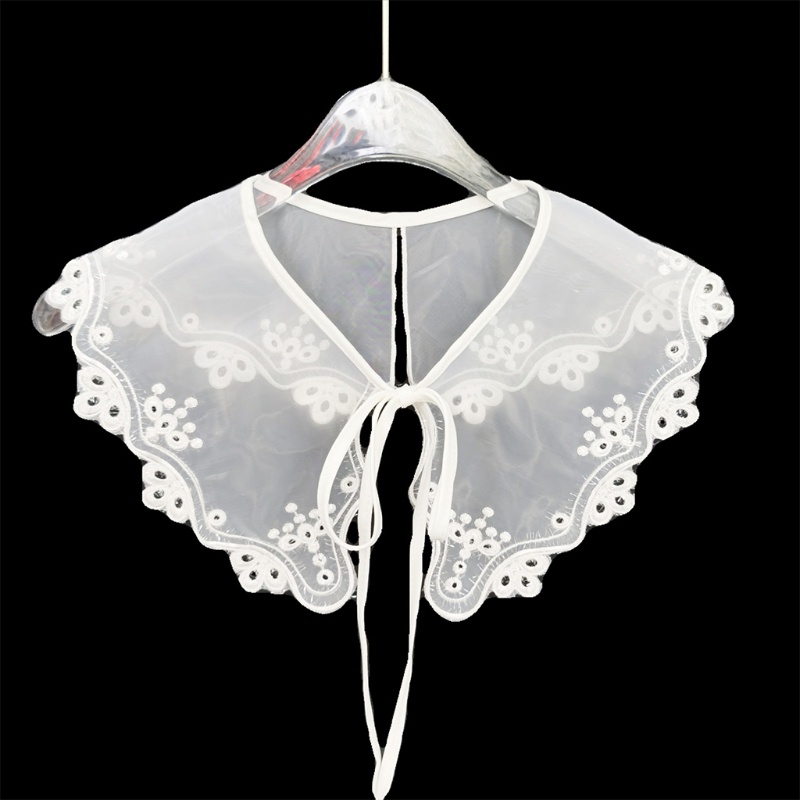 Khăn Choàng Cổ Nhiều Lớp Thêu Họa Tiết Đính Hạt Sequin Lấp Lánh Thời Trang Cho Nữ