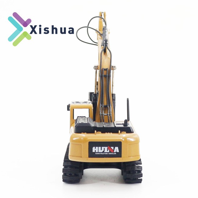 RU Static Model Of HuiNa 1710-2 1:50 Full Alloy Excavator control excavator toy controller forklift toys Mini Car