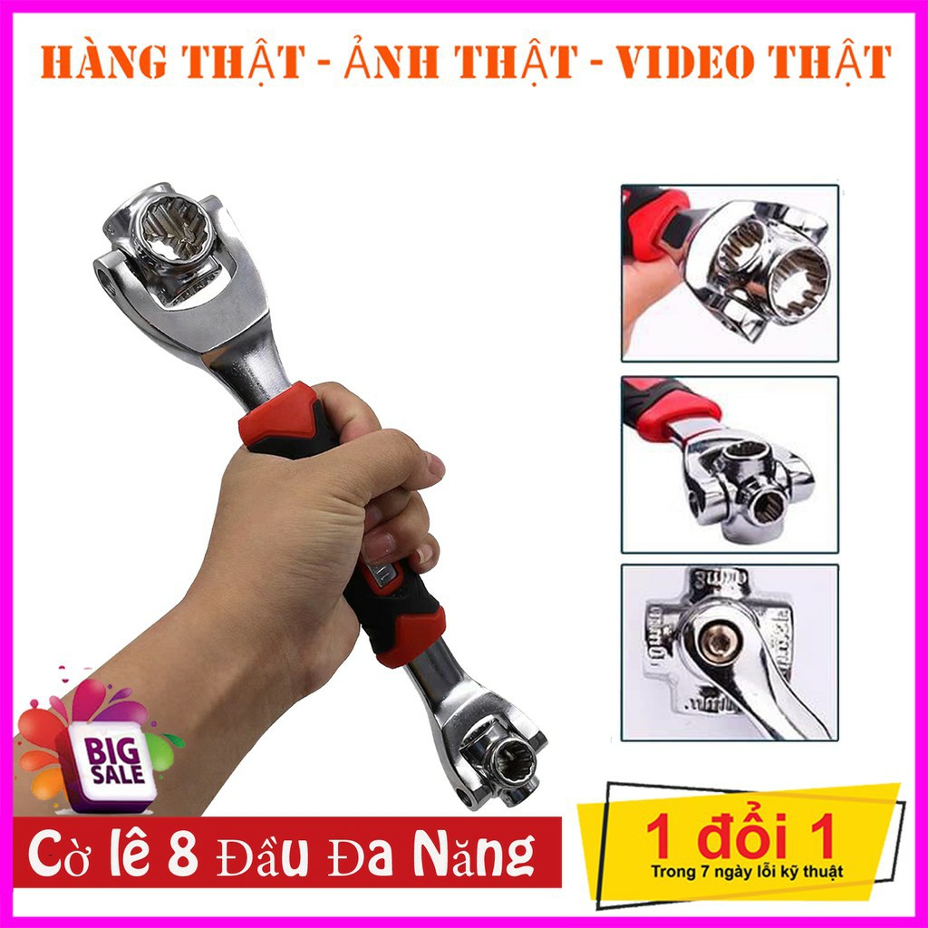 [Xả Kho] Cờ Lê Đa Năng 8 Đầu Xoay Đa Năng 8 In 1💥SIÊU HOT💥