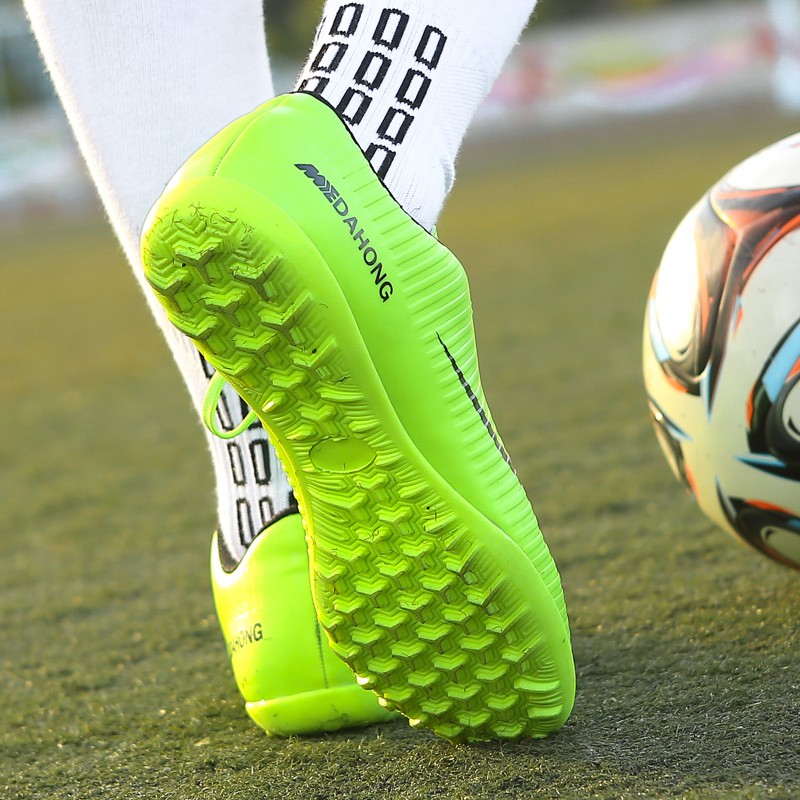 Giày bóng đá nam Bóng đá Trẻ em Người lớn Futsal Lawn Kích thước thể thao ngoài trời:32-44