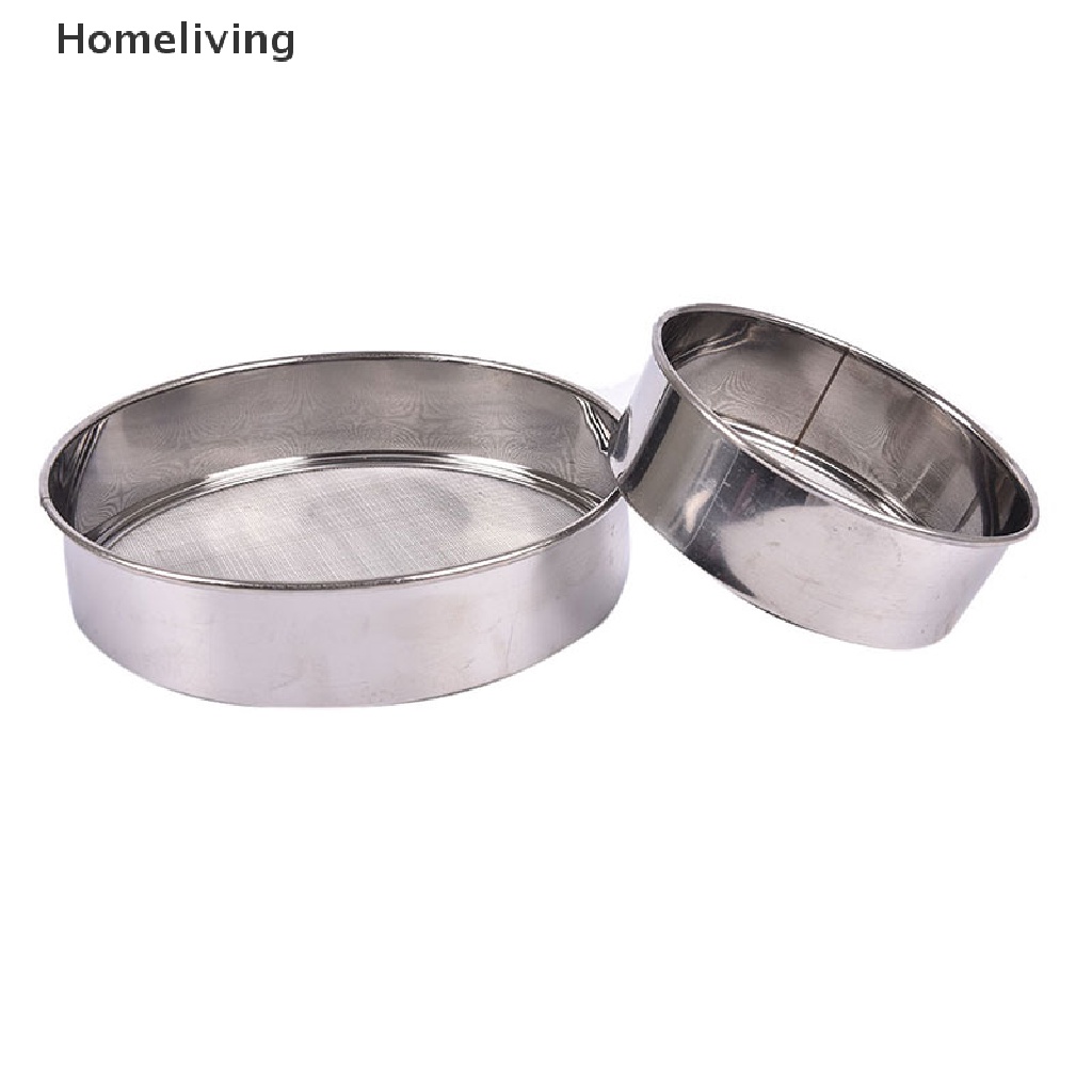 Rây Lưới Tròn Lọc Bột Bằng Inox Tiện Dụng Cho Nhà Bếp