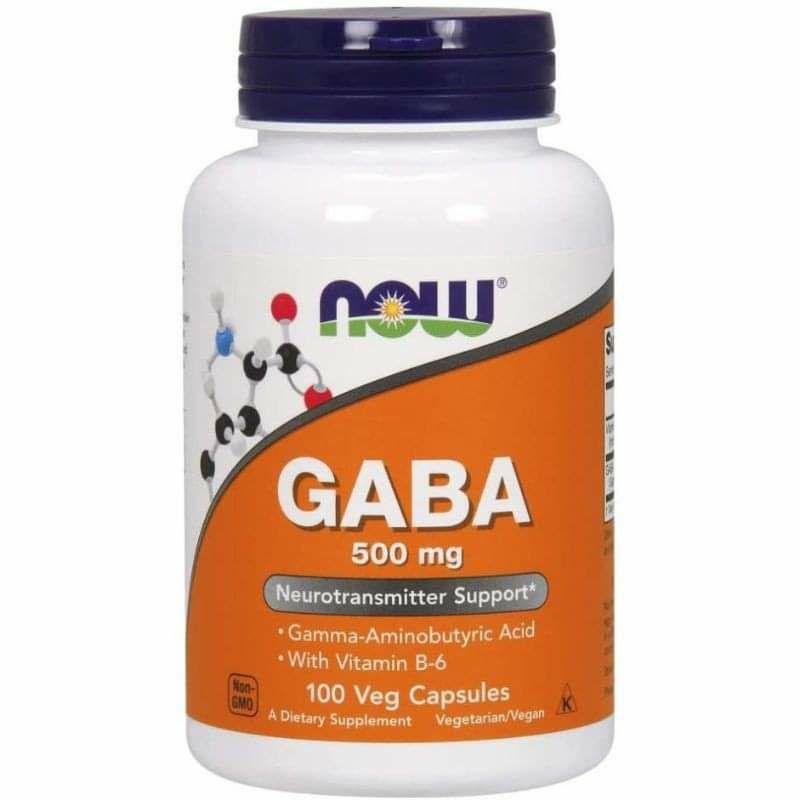 Now Food GaBa 500mg