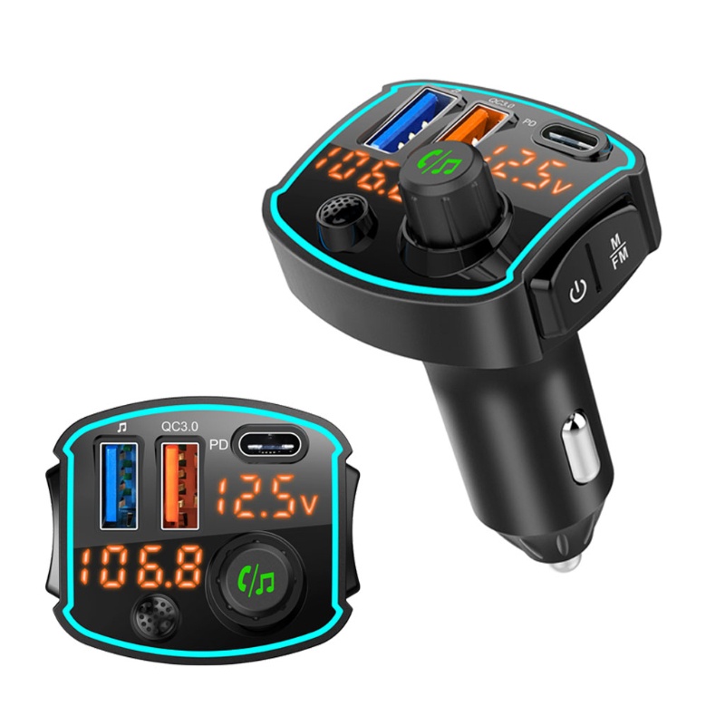 Radio Kỹ Thuật Số MP3-Player FM USB SUV PD18W Màn Hình LCD Cho Xe Hơi