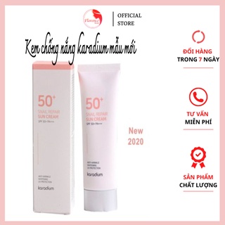 KEM CHỐNG NẮNG / KARADIUM / Kem Chống Nắng Nâng Tone Da Karadium Snail Repair Sun Cream SPF 50+ PA+++