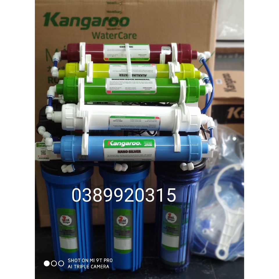 Máy Lọc Nước Kangaroo KGRP12 9 cấp lọc
