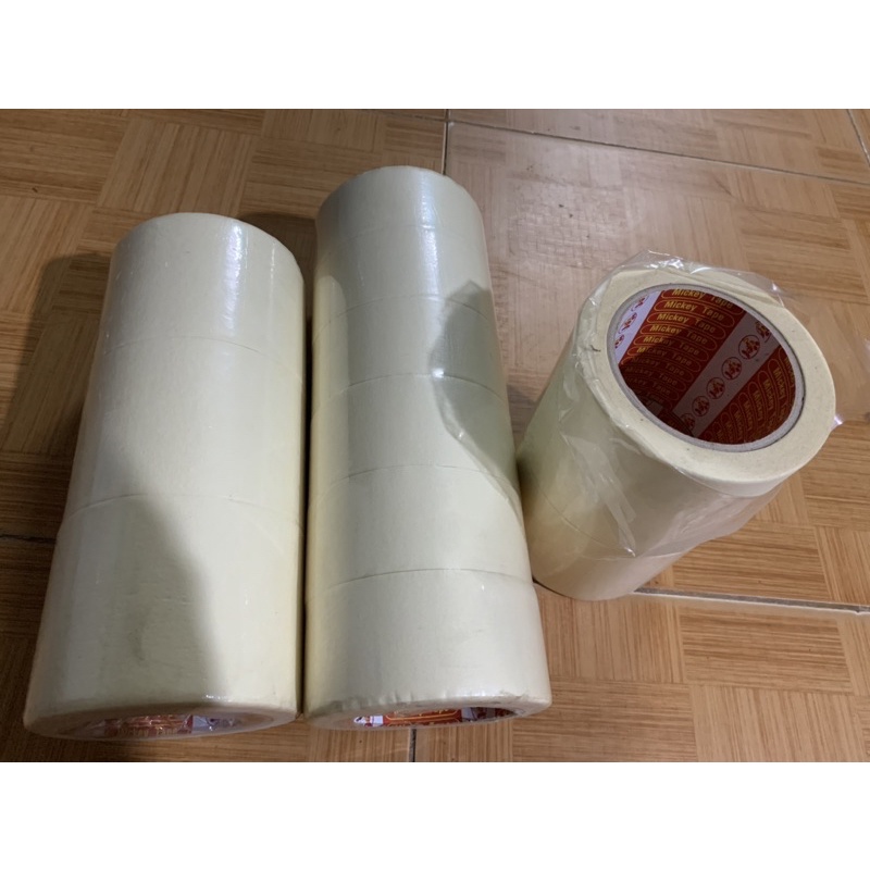 Băng dính giấy, băng keo giấy chặn màu,viết lên được bản 3-5-8cm, cuộn dài 30m