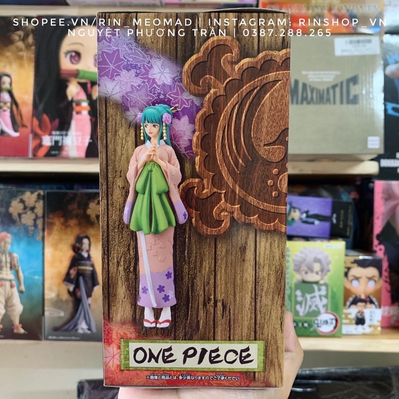 [MÔ HÌNH CHÍNH HÃNG] Mô Hình One Piece DXF - Kozuki Hiyori The Grandline Lady - Wano Country Vol.4 Figure