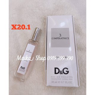 nước hoa mini - dạng xịt 20ml  - nữ