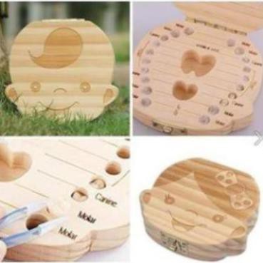 Hộp đựng lưu giữ răng sữa cho bé