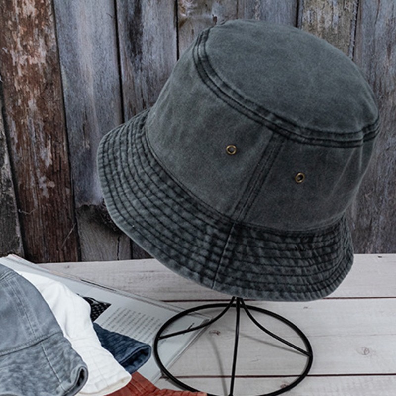 Mũ tai bèo vải jean tiện dụng khi du lịch cho nam và nữ