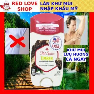 Lăn khử mùi cơ thể nam Old Spice Timber USA ✅ Hương thơm gỗ đàn hương #lankhumuinam
