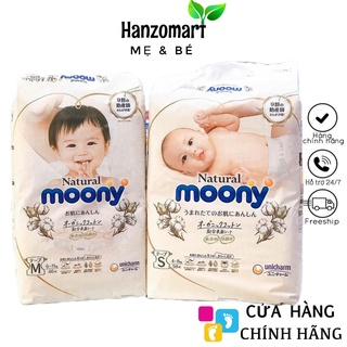 Bỉm Moony Natural Moony Natural Nội Địa Chính Hãng