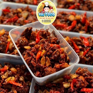 Khô bò vụn cháy tỏi siêu ngon bổ rẻ