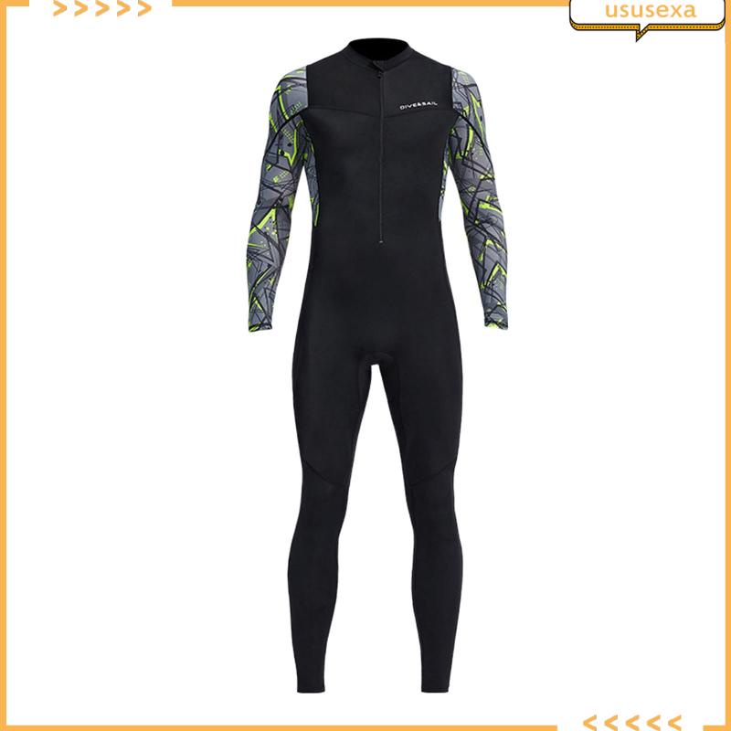 Bộ Đồ Lặn Một Mảnh Có Khóa Kéo Trước Siêu Co Giãn Cho Nam