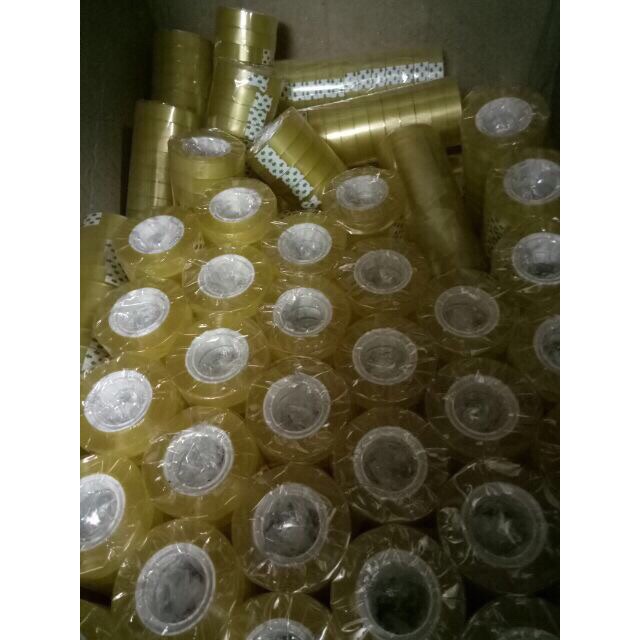 Băng dính văn phòng Băng dính nhỏ 1.2cm-2cm loại tốt