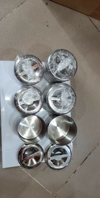 Hộp lưu mẫu thức ăn inox (150ml và 250ml)