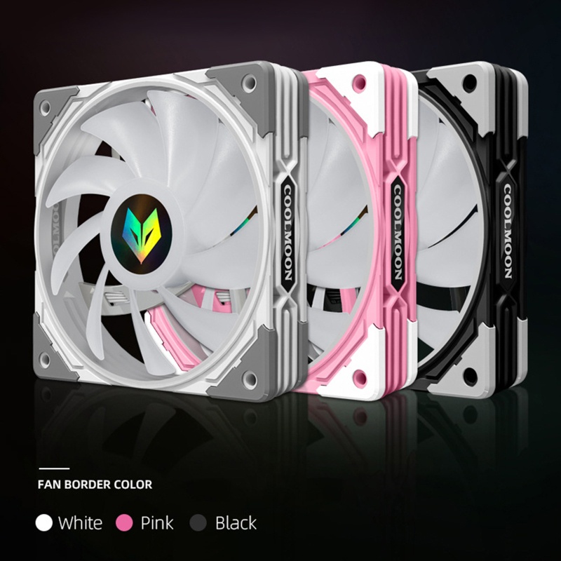 Quạt Tản Nhiệt Có Đèn LED 120mm Nhiều Màu Sắc Tùy Chỉnh