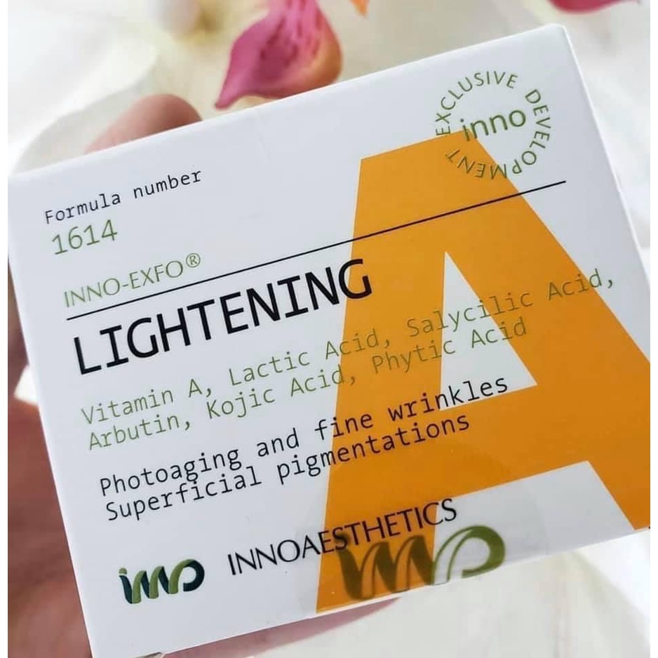Tinh Chất Vitamin A 5% Innoaesthetics Inno Lightening Hoạt Chất Tái Tạo Đều Màu Da Giảm Thâm Mụn 15g
