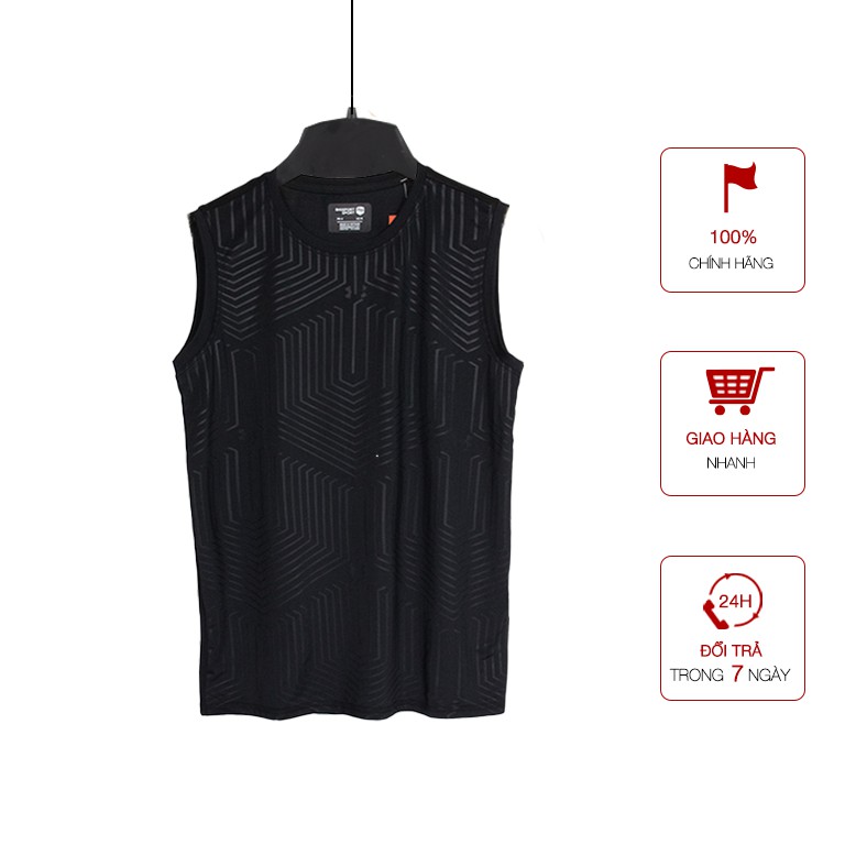 Áo Ba Lỗ Nam 100% Vải Poly Mềm Mỏng Siêu Thoáng Mát Thấm Hút Mồ Hôi Tốt Co Giãn 4 Chiều Áo 3 Lỗ Nam Cao Cấp -Big Sport