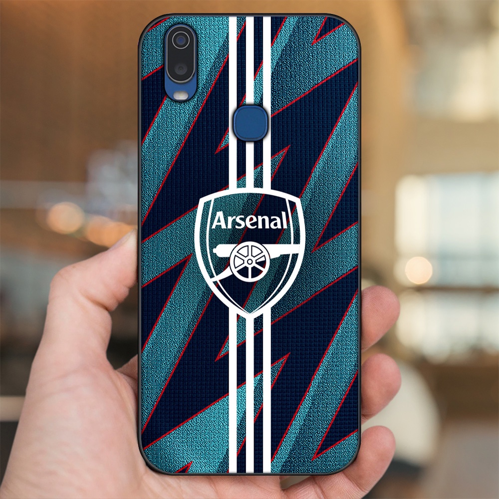 Ốp lưng Vivo Y11 viền đen in hình Arsenal FC
