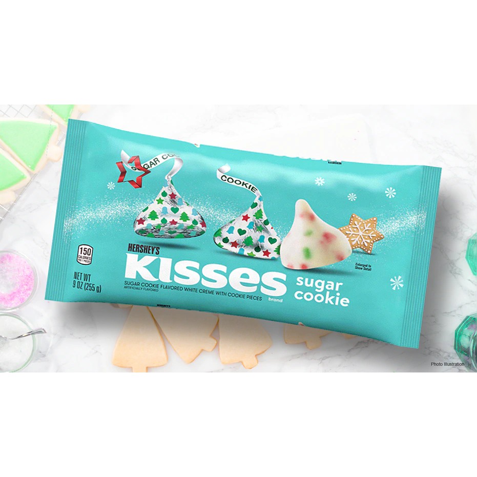 (18 loại) Socola Kisses, KitKat phiên bản Giáng sinh các loại gói 283gr