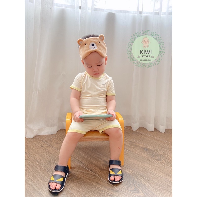 Bộ cộc bamboo cài vai cho bé Bons99 (BB001)