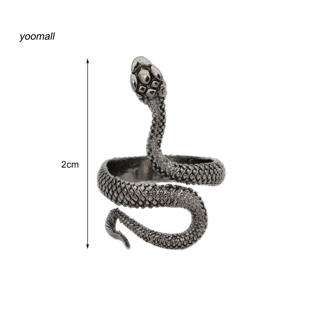 / Yo / Nhẫn Hở Bằng Hợp Kim Phong Cách Retro Cho Cuộc Sống Hàng Ngày