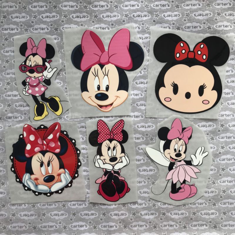 Hình ủi, hình dán nhiệt - Minnie (nhiều mẫu)