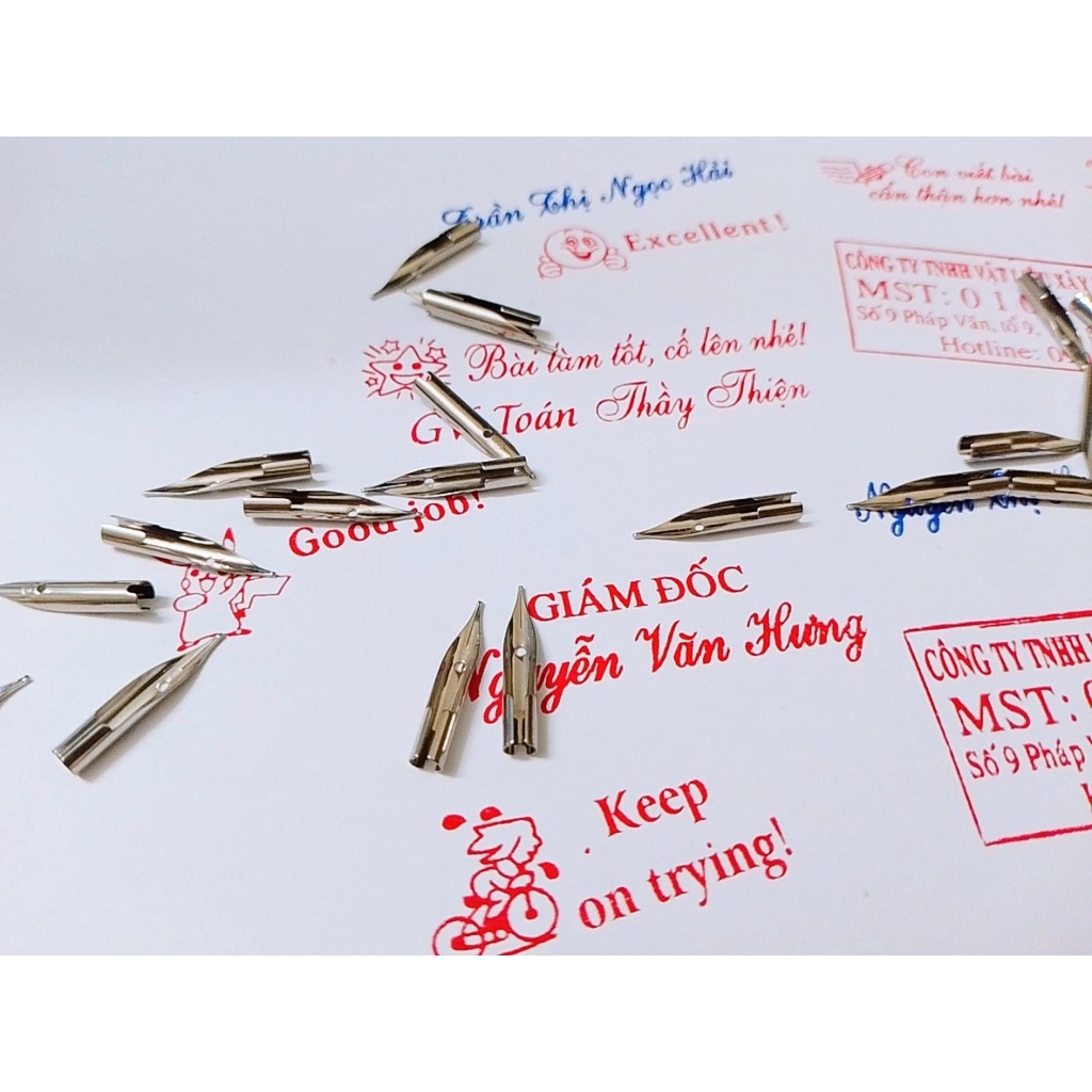 Ngòi Kim Tinh Nét Êm Trơn Chính Hãng Thanh Lý - Thay Thế Nhiều Loại Bút
