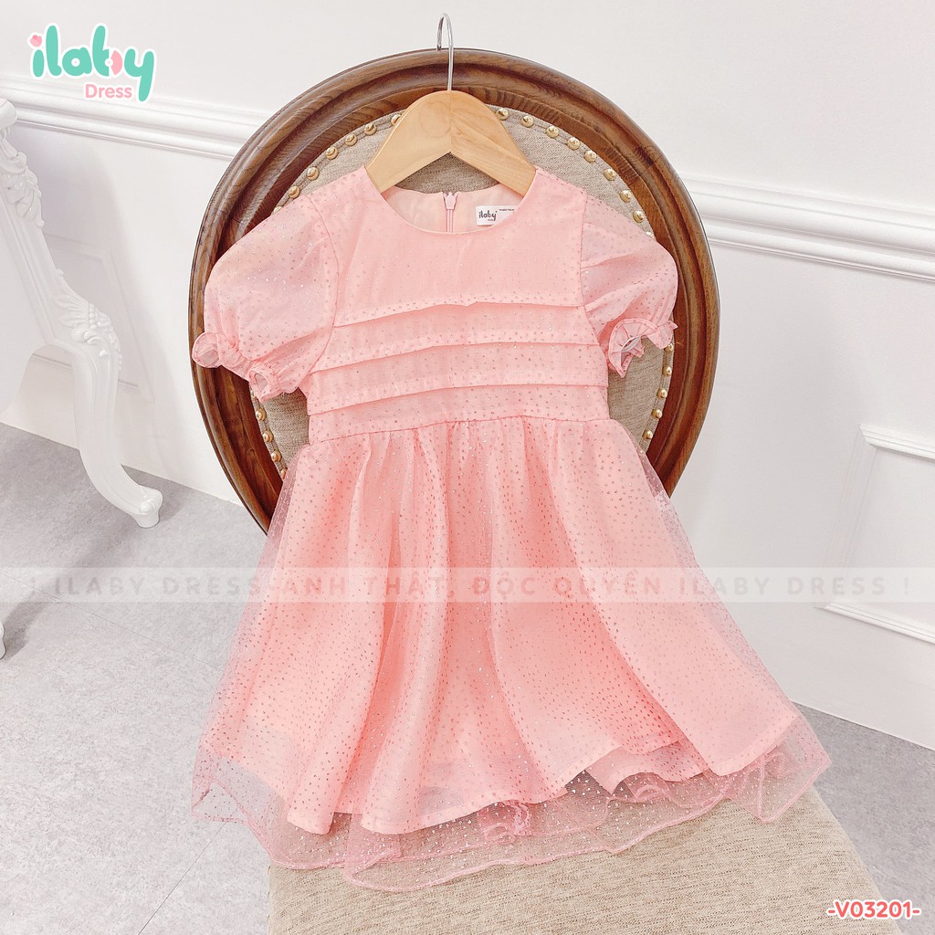 [Mã FARSBR7A giảm 10% đơn 99K] Váy cho bé gái ILABY Serena Dress [V03201]