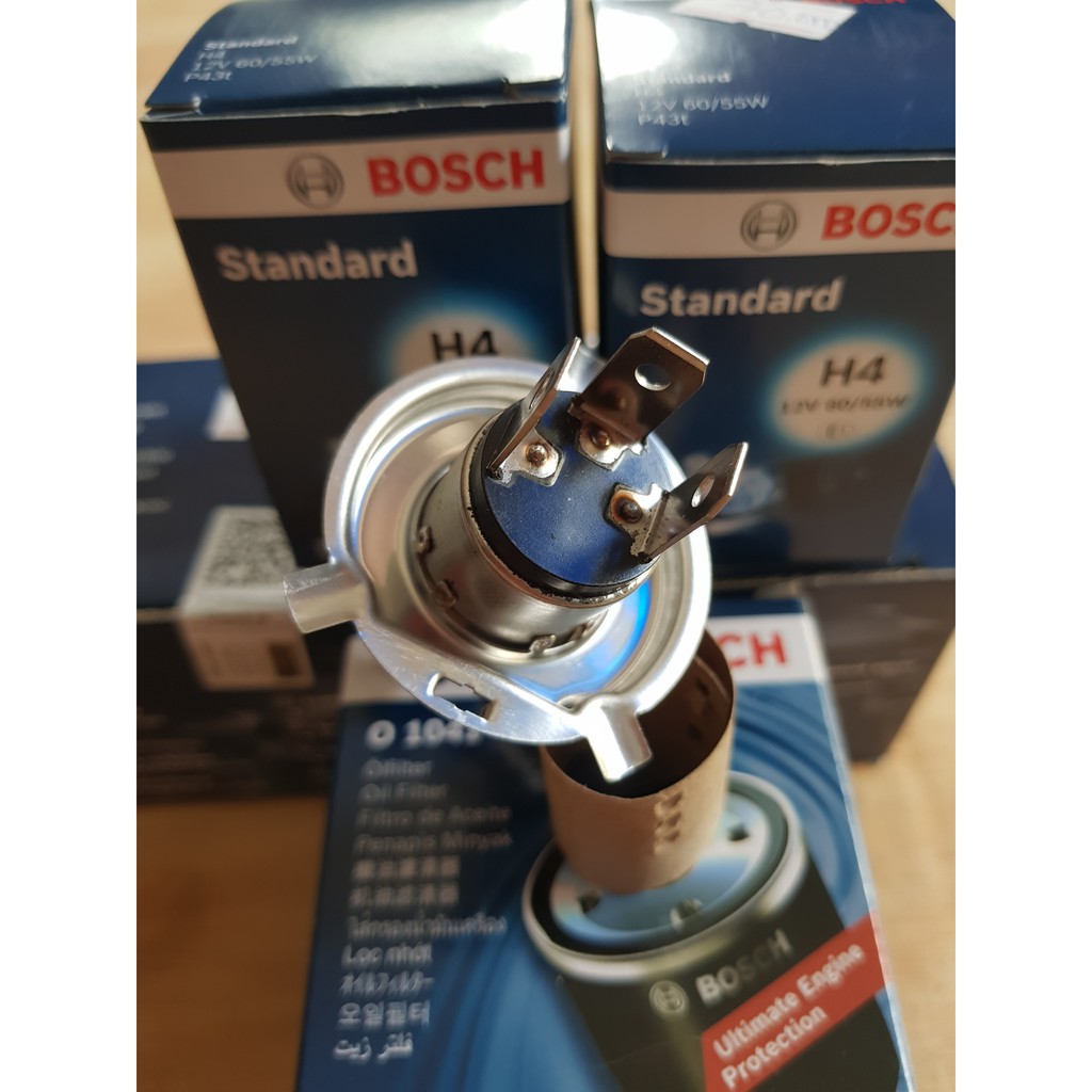 Bóng đèn Halogen_Bosch Pha Cos H4 12V 60/55W_Bán từng bóng