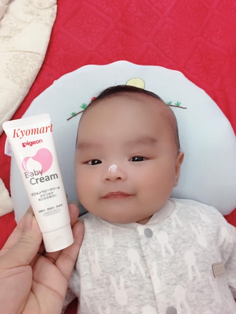 Kem dưỡng da cho bé Pigeon Baby Cream nội địa Nhật