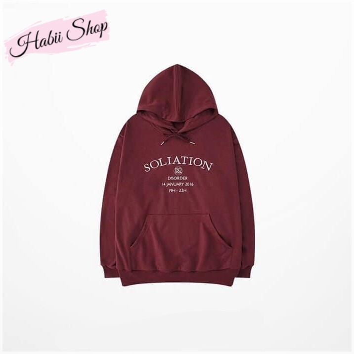 Áo hoodie unisex - Áo nỉ hoodie nữ có mũ HABII AH01 | BigBuy360 - bigbuy360.vn